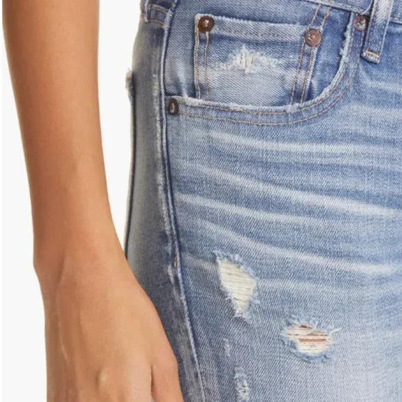 ***MOUSSY Gleedsville Distressed Skinny Jeans***